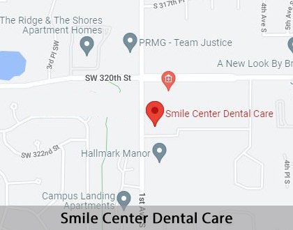 Map image for Cosmetic Dental Services in Federal Way, WA